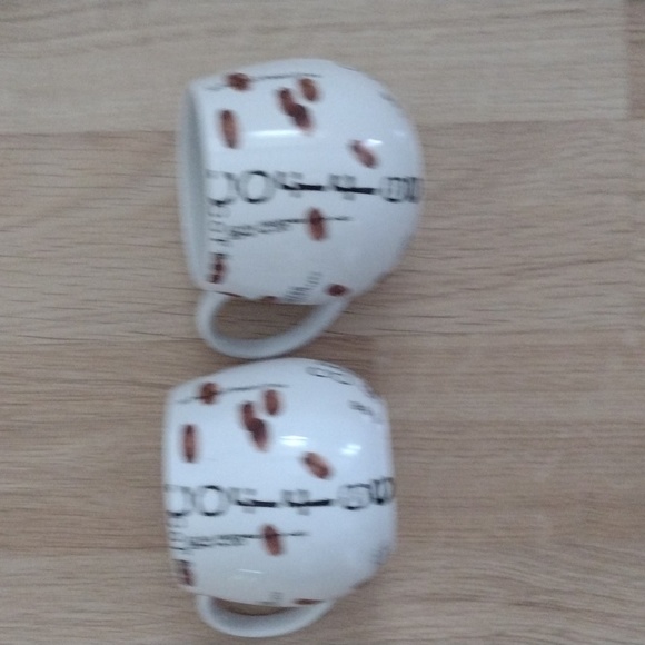 Konitz Coffee Collage set of Mugs 12 oz Germany New - Picture 2 of 6